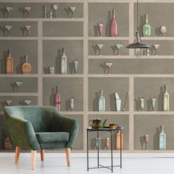 Decoraci&oacute;n con Mural Panor&aacute;mico Tierra 212612-1