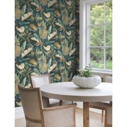 Decoraci&oacute;n con Papel Pintado Natural Discovery NT6136