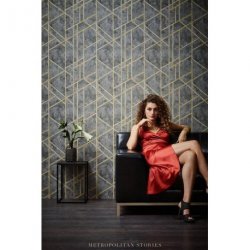 Decoraci&oacute;n con Papel Pintado Metropolitan Stories 369281 Outlet