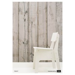 Decoraci&oacute;n con Papel Pintado Scrapwood 1 PHE-07