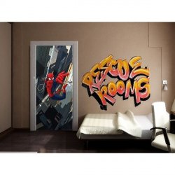 Decoraci&oacute;n con Fotomural Spider In The City Ftdv-1818