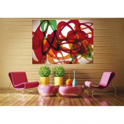 Decoraci&oacute;n con Fotomural ABSTRACT ART-2869