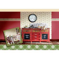 Decoraci&oacute;n con Papel Pintado Fiori Country 3476