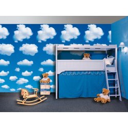 Decoraci&oacute;n con Fotomural White Clouds 00402