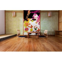 Decoraci&oacute;n con Fotomural Floral Girl 00439