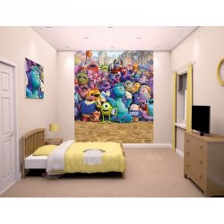 Decoraci&oacute;n con Fotomural Disney Monsters University 42803