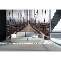 Decoraci&oacute;n con Fotomural Broklyn Bridge 97289