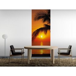Decoraci&oacute;n con Fotomural Palmy Beach Sunrise 2-1255