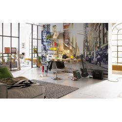 Decoraci&oacute;n con Fotomural Times Square XXL4-008