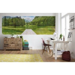 Decoraci&oacute;n con Fotomural Green Lake 4-538