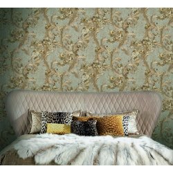 Decoraci&oacute;n con Papel Pintado Cavalli No6 RC17046