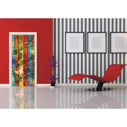 Decoraci&oacute;n con Fotomural Boards Of Colors FT-0298