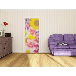 Decoraci&oacute;n con Fotomural Sunflowers FT-0025