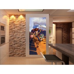 Decoraci&oacute;n con Fotomural Sheriff Woody On The Horse FTDV-1812