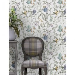 Decoraci&oacute;n con Papel Pintado Edenmuir Kelston Cinnamon