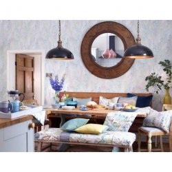 Decoraci&oacute;n con Papel Pintado Edenmuir Daxby Peony