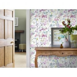 Decoraci&oacute;n con Papel Pintado Edenmuir Ilinizas Violet