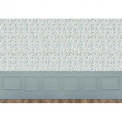 Decoraci&oacute;n con Papel Pintado Edenmuir Misley Bluebell