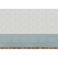 Decoraci&oacute;n con Papel Pintado Edenmuir Fernbank Silver