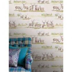 Decoraci&oacute;n con Papel Pintado Country 2 Moorland Stag