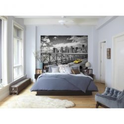 Decoraci&oacute;n con Fotomural Taxi To Brooklyn 4-929