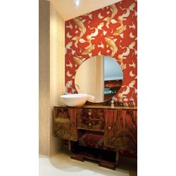 Decoraci&oacute;n con Papel Pintado Koi AI40605