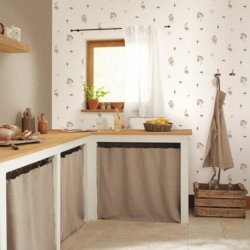 Decoraci&oacute;n con Papel Pintado Au Bistrot d'Alice 100621000