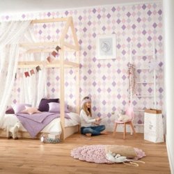 Decoraci&oacute;n con Papel Pintado Girl Power 100814109