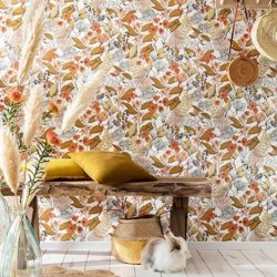 Decoraci&oacute;n con Papel Pintado Flower Power 101857241