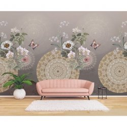 Decoraci&oacute;n con Fotomural Circle Of Life TD4186