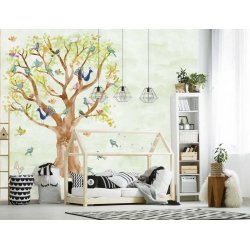 Decoraci&oacute;n con Fotomural Kate & Andy INK7429