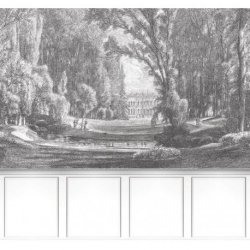 Mural Panor&aacute;mico Les Belles Toiles De Jouy 87989208