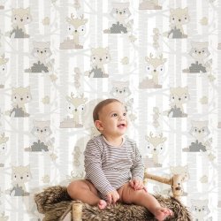 Decoraci&oacute;n con Papel Pintado Baby Love 1613012