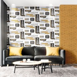 Decoraci&oacute;n con Papel Pintado Trending Walls 1611033