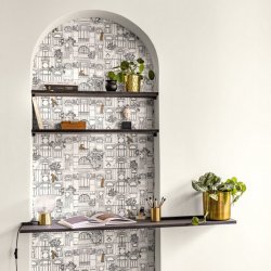 Decoraci&oacute;n con Papel Pintado Golden Age 103780973