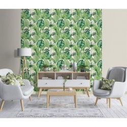 Decoraci&oacute;n con Papel Pintado Aruba 8128