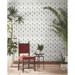 Decoraci&oacute;n con Papel Pintado Mediterranean MN1854