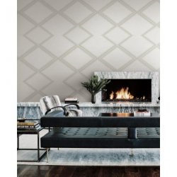 Decoraci&oacute;n con Papel Pintado Black & White BW3821