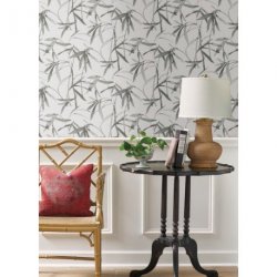 Decoraci&oacute;n con Papel Pintado Black & White BW3841