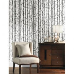 Decoraci&oacute;n con Papel Pintado Black & White BW3902