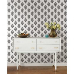 Decoraci&oacute;n con Papel Pintado Black & White BW3977