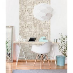 Decoraci&oacute;n con Papel Pintado Style SY5807