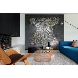 Decoraci&oacute;n con Mural Panor&aacute;mico Domino RM25701