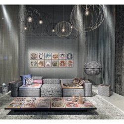 Decoraci&oacute;n con Papel Pintado Missoni Home 02 10103