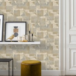 Decoraci&oacute;n con Papel Pintado Reflect RE25163