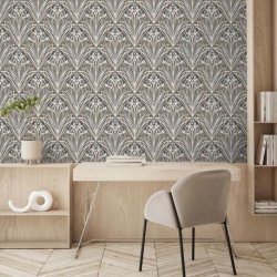 Decoraci&oacute;n con Papel Pintado Art Deco 8306